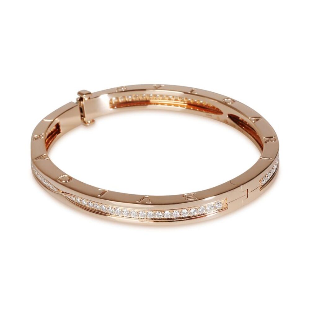 BVLGARI B.zero1 Bracelet in 18k Rose Gold 1.27 CTW - Picture 3 of 5